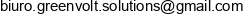 Greenvolt Solutions Email address