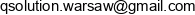 Quick Solution Email address