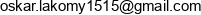Oskar Lakomy Email address