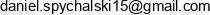 Daniel Spychalski Email address