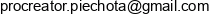 Pro Creator Marcin Piechota Email address