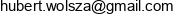 Hw Tech Hubert Wolsza Email address