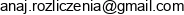 Anaj Rozliczenia Email address