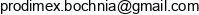 Prodimex Adres e-mail