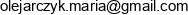 Maria Olejarczyk Email address