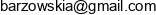 Adam Barzowski Email address
