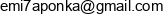 Vendie Adres e-mail