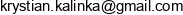 Krystian Kalinka Consulting Email address