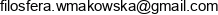 Filosfera Wiktoria Makowska Adres e-mail
