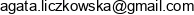 Agata Liczkowska Email address