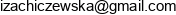 Ich Izabela Chiczewska Email address
