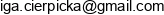 Iga Cierpicka Sobon Pw L L Cierpicki I Corki S C Adres e-mail