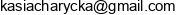 Katarzyna Charycka Email address