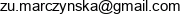 Za Duzo Mysle Zuzanna Marczynska Maliszewska Email address