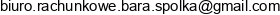 Biuro Rachunkowe Bara I Spolka Email address