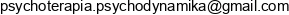 Gabinet Psychoterapii Psychodynamicznej Edyta Syktus Email address