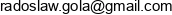 E Cube Radoslaw Gola Email address