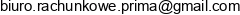Biuro Rachunkowe Prima Adres e-mail