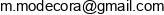 Modecora Monika Muraszko Email address