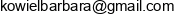 Cuda I Milostki Barbara Kowiel Email address