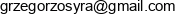 Firma Profesja Grzegorz Osyra Adres e-mail