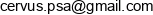 Cervus Email address