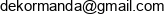 Dekormanda Lukasz Jachimowicz Email address