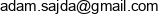 Adam Sajda Email address