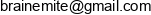 Brainamite Adres e-mail