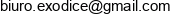 Exodice Marcin Wozniak Email address