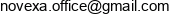 Novexa Adres e-mail