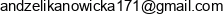 Andzelika Nowicka Adres e-mail