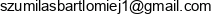 Bartlomiej Szumilas Managment Email address