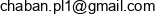 Chaban Email address