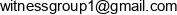 Witness Group Adres e-mail