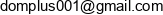 Domplus Nieruchomosci Maria Spychala Email address