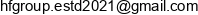 Hf Group Email address