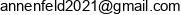 Annenfeld Bis Adres e-mail