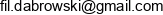 F Med Filip Dabrowski Email address