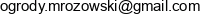 Ogrody Piotr Mrozowski Email address