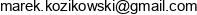 Marek Kozikowski Mk Serwis Email address