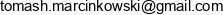 Biorytm Tomasz Marcinkowski Email address