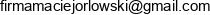 Maciej Orlowski Email address