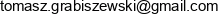 Tomasz Grabiszewski Email address