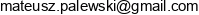 Nevmat Mateusz Palewski Email address