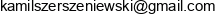 Crabro Kamil Szerszeniewski Email address