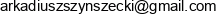 Arkadiusz Szynszecki Ekorepetycje Email address