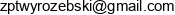 Zarobkowy Przewoz Towarow Wyrozebski Jozef Adres e-mail