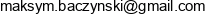 Grafit Agencja Reklamy Maksym Baczynski Email address