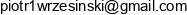 Piotr Wrzesinski Email address